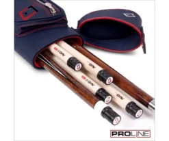 Cuetec 2x4 Navy Pro Line Pool Cue Case 16 Cuetec 2x4 Navy Pro Line Pool Cue Case -Billiard Equipment Store 23 ct pro line 2x4 navy 95 754 open