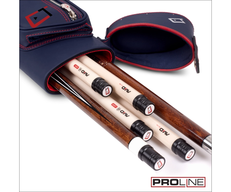 Cuetec 2x4 Navy Pro Line Pool Cue Case 6 Cuetec 2x4 Navy Pro Line Pool Cue Case - Image 6