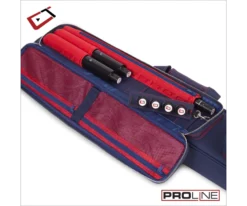 Cuetec 4x8 Navy Pro Line Pool Cue Case 15 Cuetec 4x8 Navy Pro Line Pool Cue Case -Billiard Equipment Store 23 ct pro line 4x8 navy 95 755 main pocket
