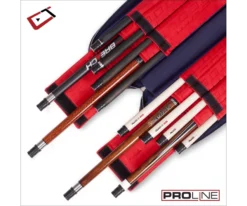 Cuetec 4x8 Navy Pro Line Pool Cue Case 14 Cuetec 4x8 Navy Pro Line Pool Cue Case -Billiard Equipment Store 23 ct pro line 4x8 navy 95 755 open