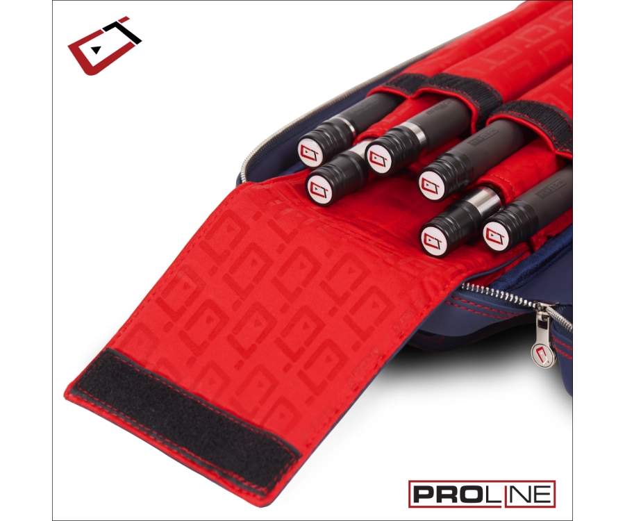 Cuetec 4x8 Navy Pro Line Pool Cue Case 4 Cuetec 4x8 Navy Pro Line Pool Cue Case - Image 4