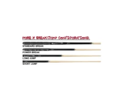 Pure X HXTP01 Break Jump Cue 5 Pure X HXTP01 Break Jump Cue -Billiard Equipment Store 3 piece player