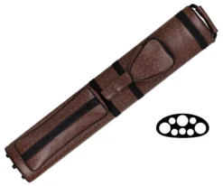 Action 3 Butt 5 Shaft Hard Case -Billiard Equipment Store ac35 brown 4