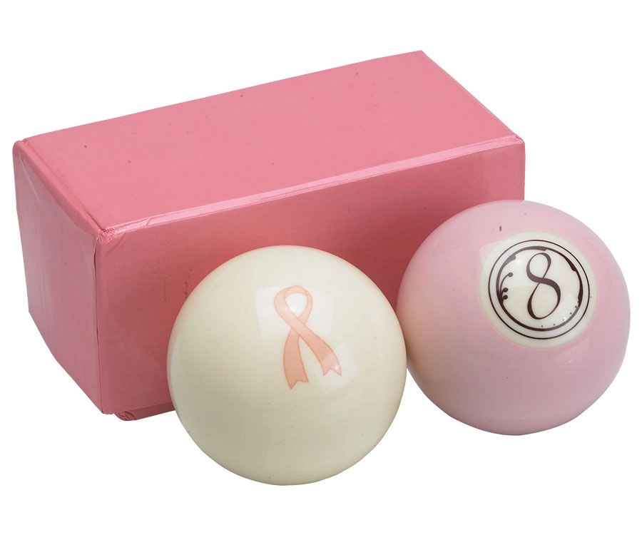 Breast Cancer Awareness Pool Balls 1 Breast Cancer Awareness Pool Balls