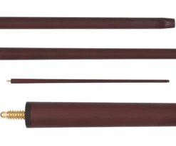 Wooden 2 Piece Bridge Stick -Billiard Equipment Store bhbs2p1 wine 02