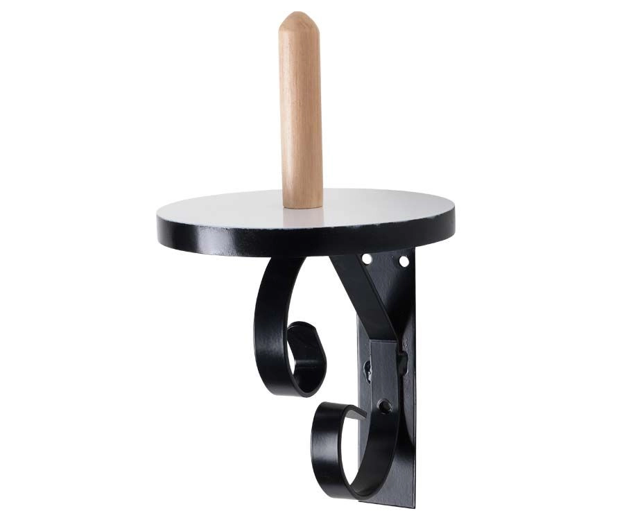 Metal Wall Mount Cone Chalk Holder 1 Metal Wall Mount Cone Chalk Holder