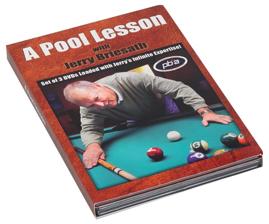 A Pool Lesson With Jerry Briesath DVD Set 1 A Pool Lesson With Jerry Briesath DVD Set