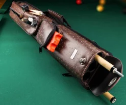 Elite Nexus 3 Butt 5 Shaft Hard Case 15 Elite Nexus 3 Butt 5 Shaft Hard Case -Billiard Equipment Store ecn35 brown 01 1