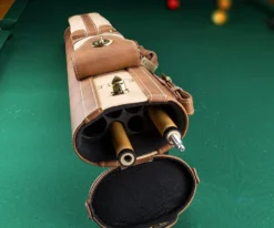 Elite 2x4 Vintage Cue Case Chestnut 9 Elite 2x4 Vintage Cue Case Chestnut -Billiard Equipment Store ecv24 chestnut 02