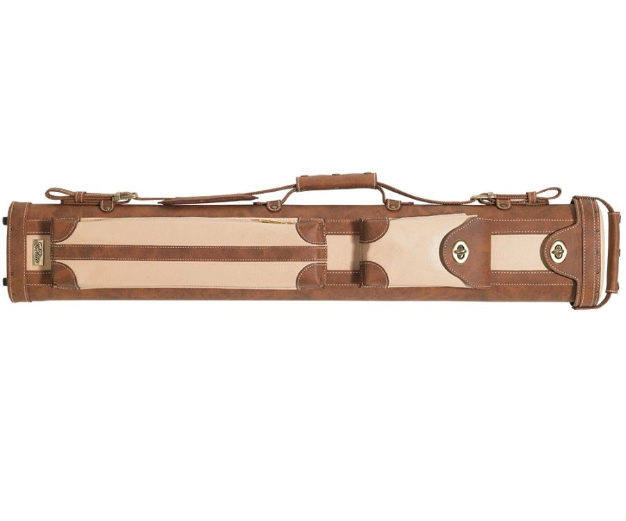 Elite 2x4 Vintage Cue Case Chestnut 1 Elite 2x4 Vintage Cue Case Chestnut