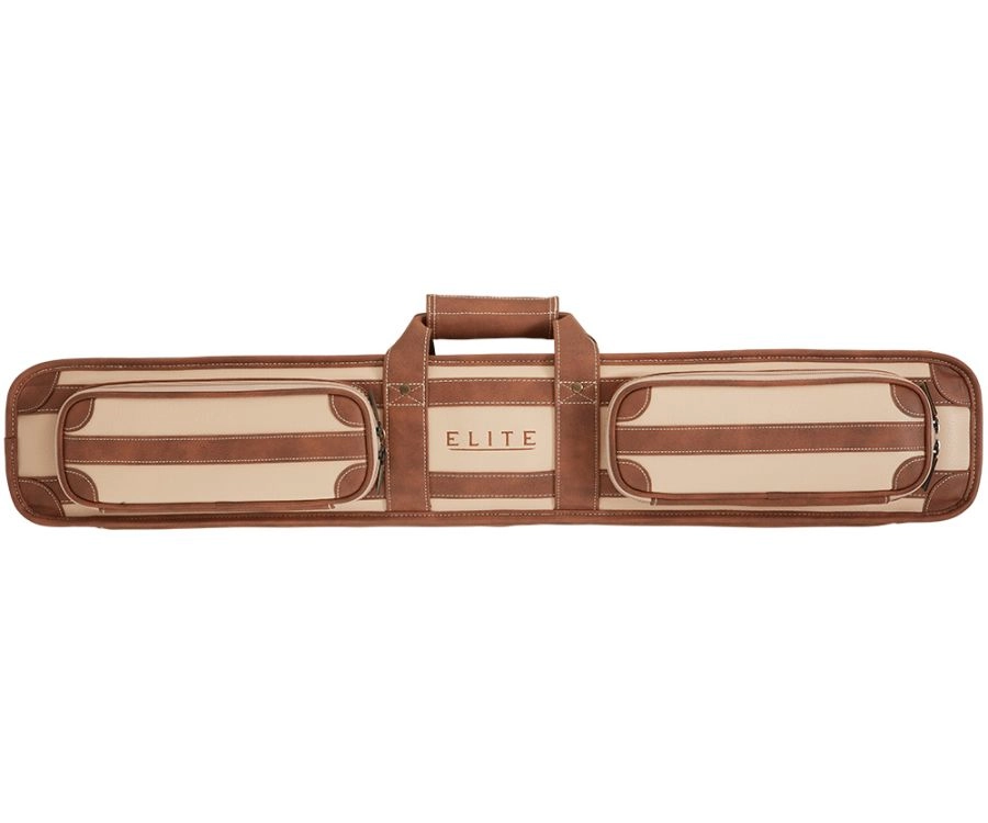 Elite 4x8 Vintage Vinyl Soft Cue Case Chestnut 3 Elite 4x8 Vintage Vinyl Soft Cue Case Chestnut - Image 3