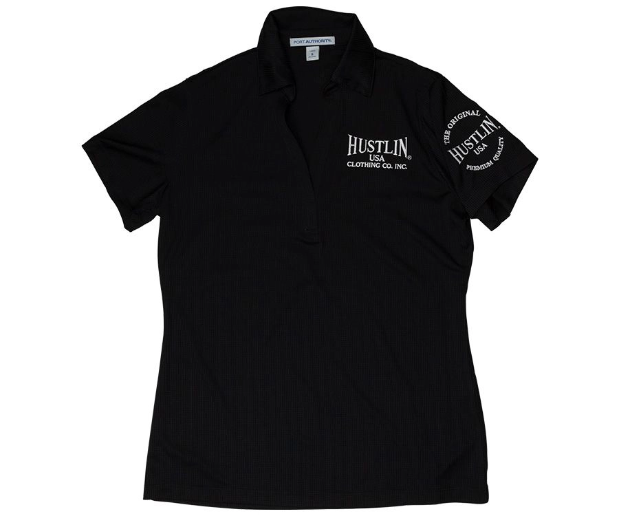 Hustlin USA Women's Polo 2 Hustlin USA Women's Polo - Image 2
