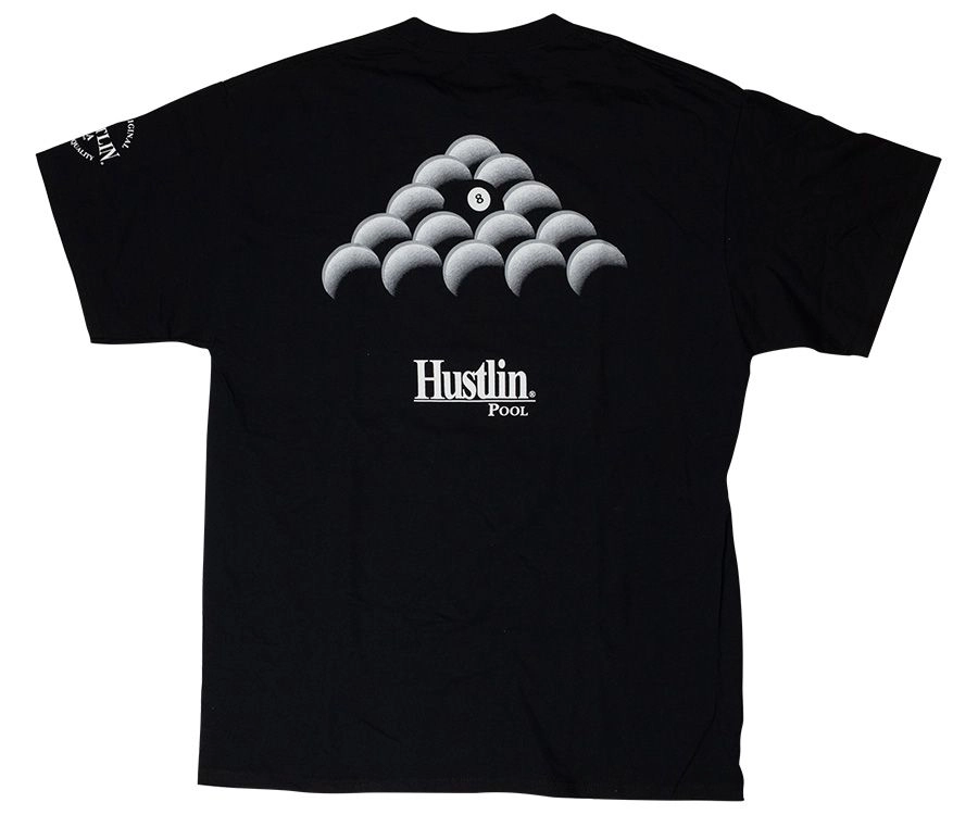 Hustlin USA 8-Ball Rack T-Shirt 2 Hustlin USA 8-Ball Rack T-Shirt - Image 2