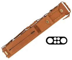Instroke Buffalo 2 Butt 4 Shaft Leather Case