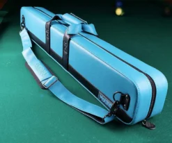 Molinari 2 Butt 4 Shaft Black/Cyan Hybrid Cue Case 10 Molinari 2 Butt 4 Shaft Black/Cyan Hybrid Cue Case -Billiard Equipment Store mlcf24 04 3