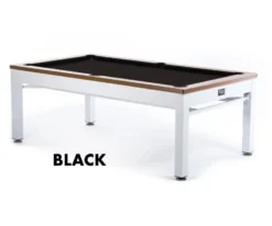 Newport 3-in-1 Outdoor Pool/Dining/Ping Pong Table From Spencer Marston - FREE Installation -Billiard Equipment Store newport black