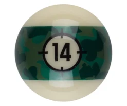 Aramith Camo Single Replacement Balls -Billiard Equipment Store rbcam 14ball 01