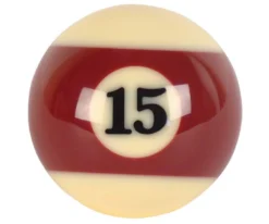 Super Aramith Pro Single Replacement Balls -Billiard Equipment Store rbsap 15ball 01