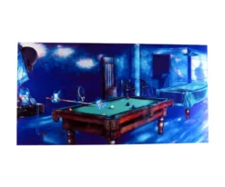 "Phantom Of The Game" Floating Wall Art (30" X 15.75") - Rich Colors -Billiard Equipment Store rtnpwc cat