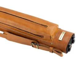 Tango Pampa Tan 2 Butt 2 Shaft Leather Cue Case -Billiard Equipment Store tapm22 tan 04