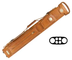 Tango Pampa Tan 2 Butt 4 Shaft Leather Cue Case