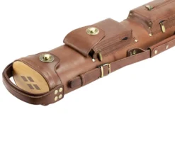 Tango Pampa Chestnut 3 Butt 5 Shaft Leather Cue Case 7 Tango Pampa Chestnut 3 Butt 5 Shaft Leather Cue Case -Billiard Equipment Store tapm35 chestnut 03