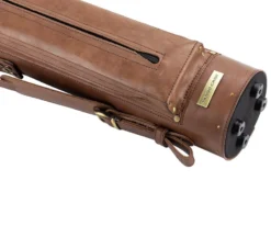 Tango Pampa Chestnut 3 Butt 6 Shaft Leather Cue Case -Billiard Equipment Store tapm36 chestnut 04