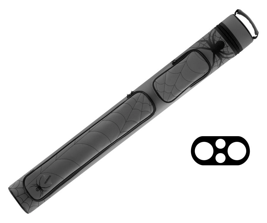 Voodoo VODC22F 2 Butts 2 Shafts Hard Case 1 Voodoo VODC22F 2 Butts 2 Shafts Hard Case